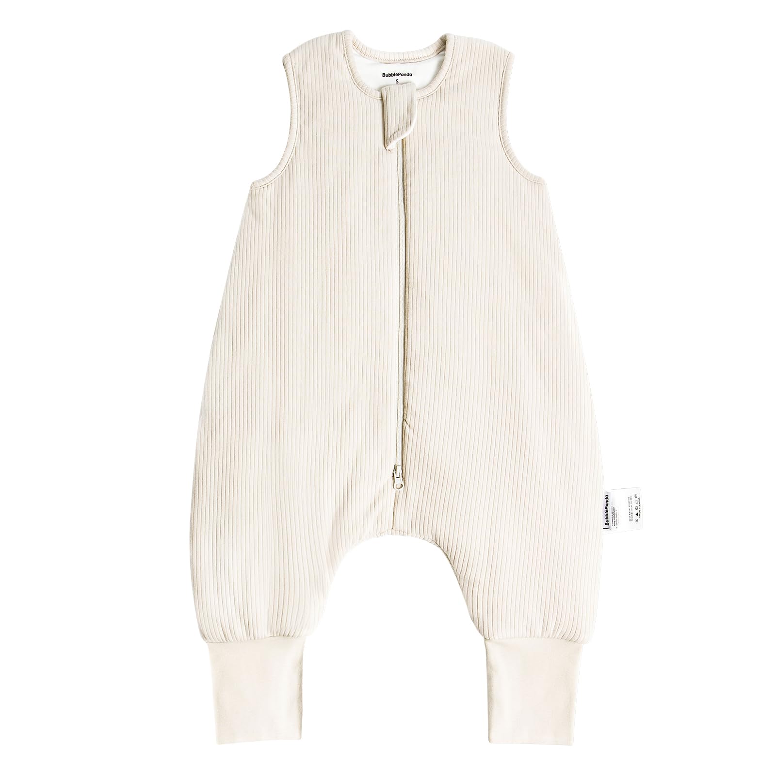 BubblePanda Rayon Made from Bamboo Toddler Sleep Sack with Feet 24-36 Months 1.0 Tog Breathable Sleep Sack 2t-3t Ultra Soft Baby Wearable Blanket with Legs Unisex Sleeping Bag with 2-Way Zipper Image BubblePanda Rayon Made from Bamboo Toddler Sleep Sack with Feet 24-36 Months 1.0 Tog Breathable Sleep Sack 2t-3t Ultra Soft Baby Wearable Blanket with Legs Unisex Sleeping Bag with 2-Way Zipper Image