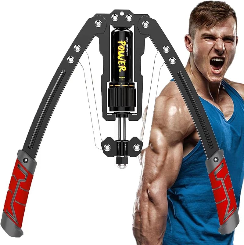 LEJIEYIN Twister Arm Exerciser Adjustable 22-440 lb Red