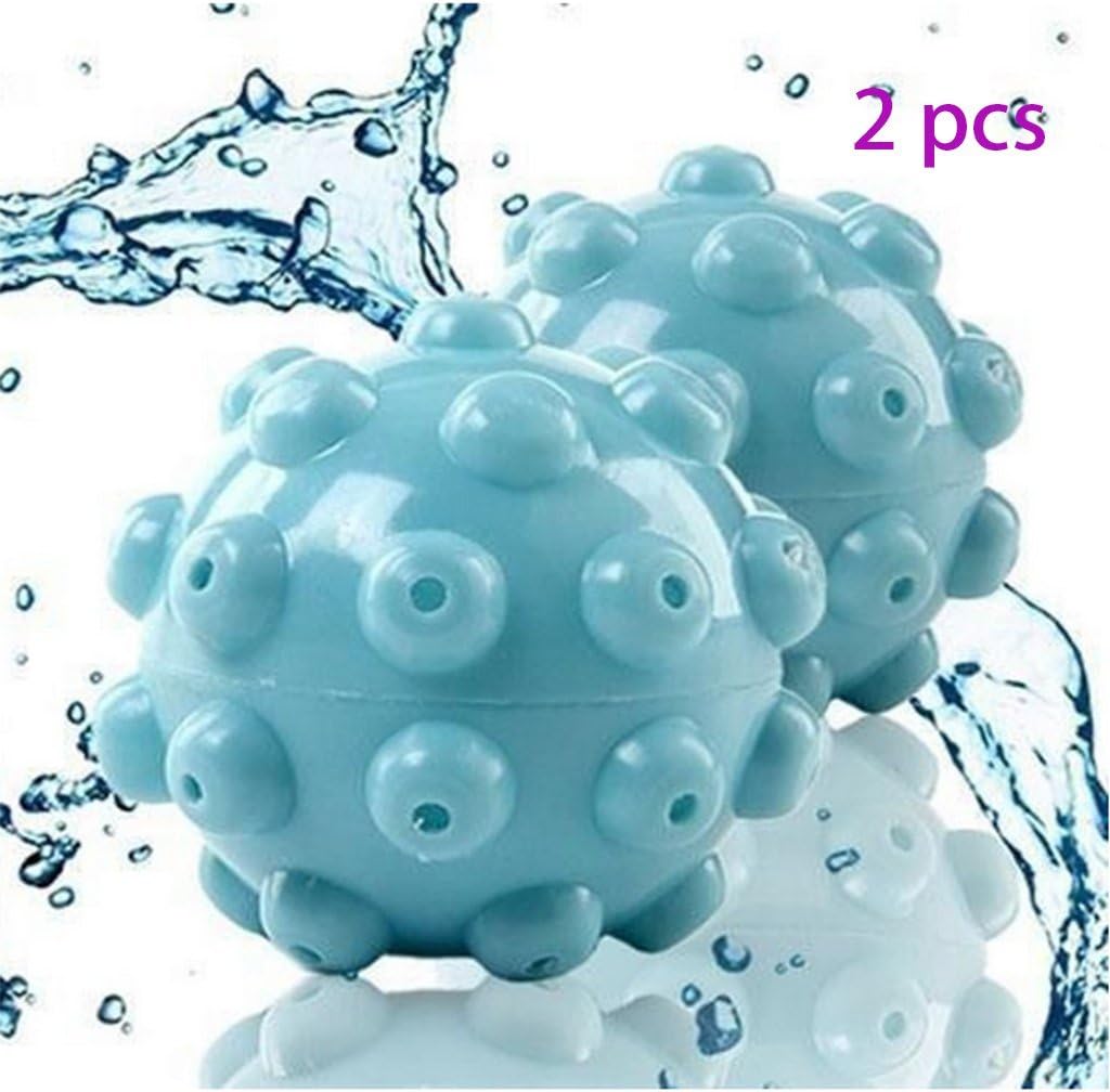 GZD Wrinkle Remover,Dryer Balls Laundry Ball Releasing Fabric Softening Ball Steamy Ball,Pack Of 2 [Energy Class A]
