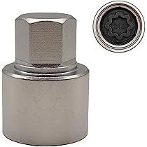 Mercedes Benz Wheel Lock Lug Nut Removal Key & Protector Socket - Anti-Theft Screw Tool