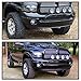 AUTOSAVER88 Glass Lens Fog Lights 9006 12V 51W Halogen Lamp Competible for 2002-2008 Dodge Ram 1500\2500 Pick Up Truck with Wiring Kit and Lamp Bracket