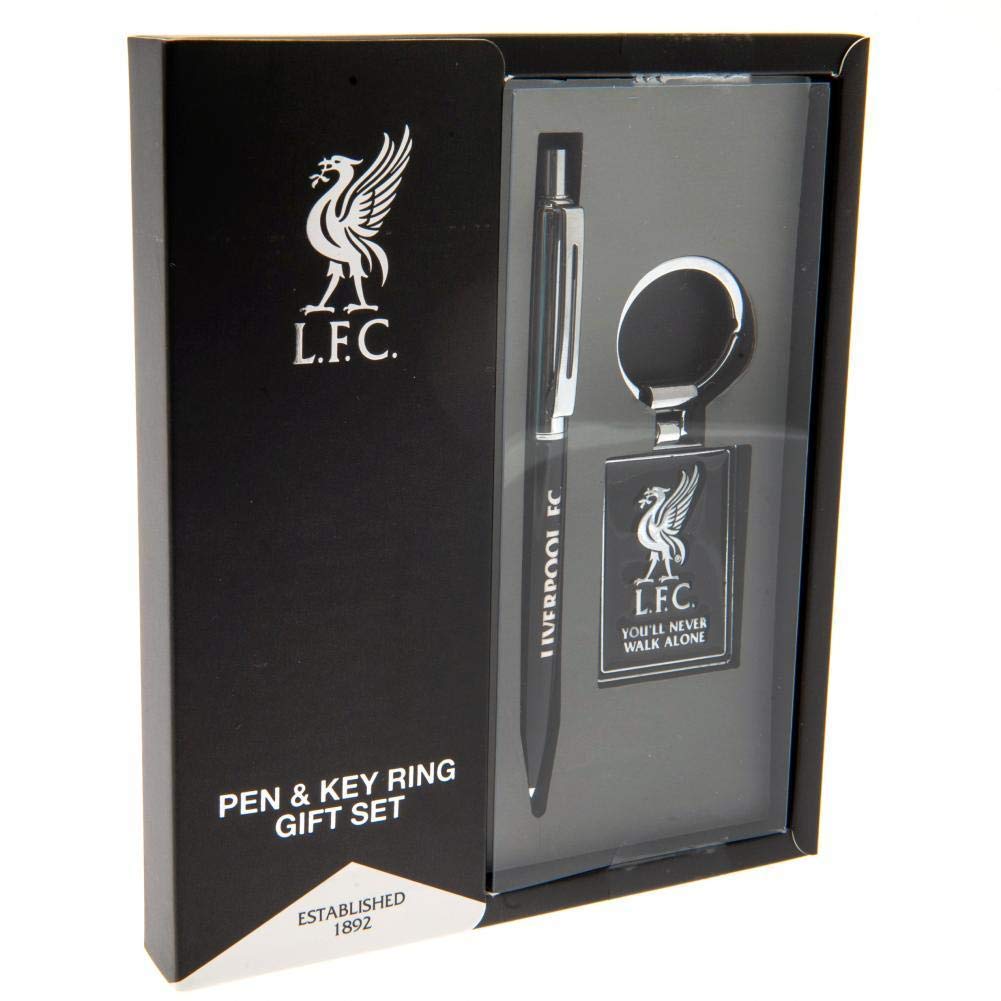 Liverpool Fc Collectors Gift Pack Pen & Keyring Set