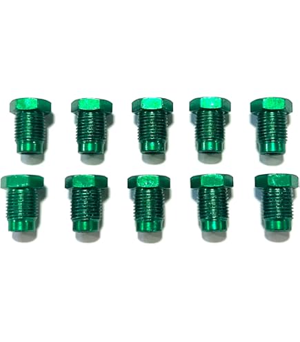 2 Steel Brake Adapter Fittings M12 x 1.0 (Metric 12mm) to 4AN -4 Bubble Flare