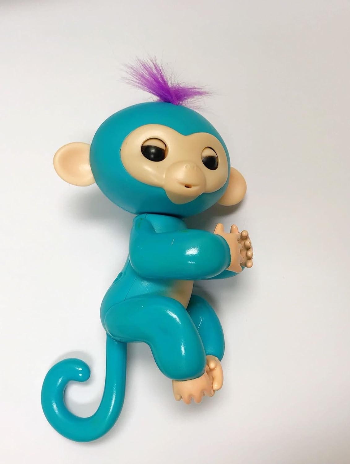 Finger Baby Monkey Collect And Have Fun With Them Turquoise Finger Interactive Electronic Pet Toy Happy