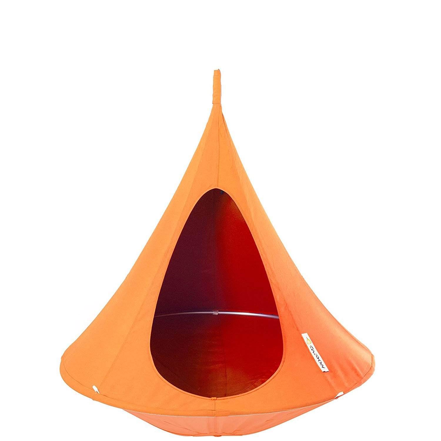Cacoon Bebo Kids Indoor/Outdoor Hanging Chair Ø1.2 m, Mango Orange