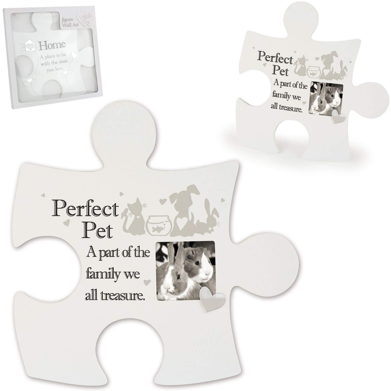 Arora Said with Sentiment 7518 Jigsaw Wall Art Perfect Pet, Multicolour, One Size