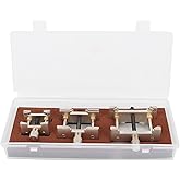 Cunyuer Watch Movement Holder 3PCS 1.8/1.5/1inch Reversible Movement Holder | Metal Reversible Watch Movement Holder, Watch Repair Tool for Movement or Work with Mounted Dials