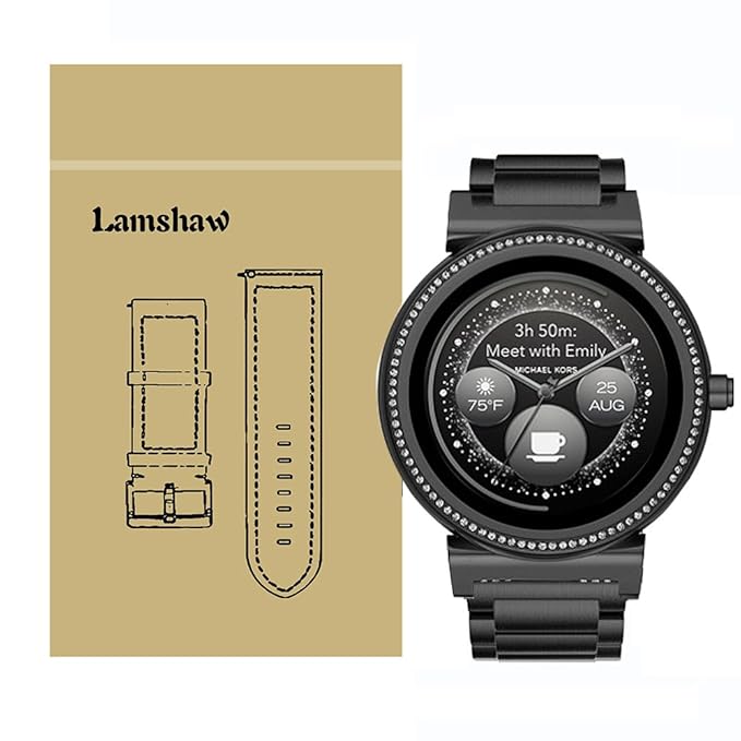 lamshaw Smartwatch banda de liberación rápida para Michael Kors ...