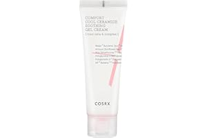 COSRX Balancium Comfort Cool Ceramide Soothing Gel Cream 85ml / 2.87 fl. oz, Light, Cooling, Gel Lotion. After-Sun, Gel Moisturizer, Strengthen & Plump Skin