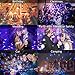 VERKB Portable Stage DJ Light, 7 Color Modes and Sound Activated, Strobe Disco Ball Karaoke Machine for Thanksgiving Day Christmas Party KTV Festival Bar Decorations(Multi-color)