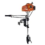 DOMINTY Outboard Motors,4HP 2-Stroke 63CC Outboard