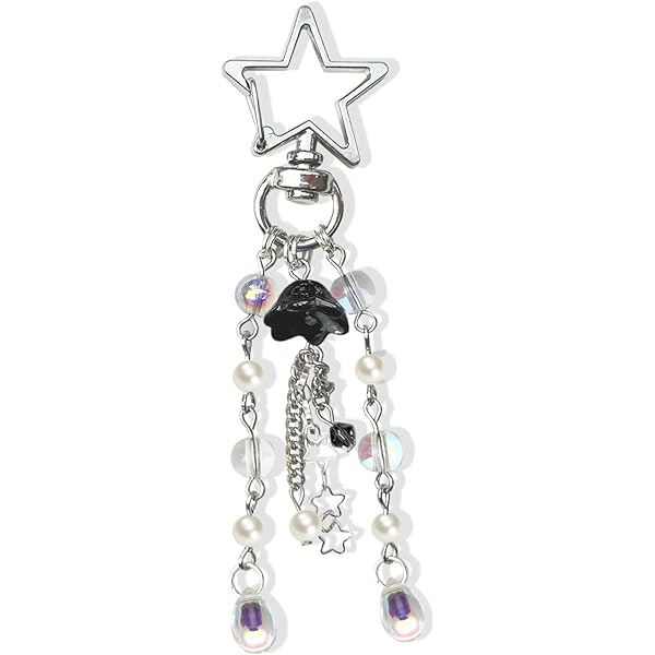 Breloque Fleur Pour Téléphone Portable – Pendenti Fs Coquillages, Cœur, étoile – Décoration Sac, Appareil Photo, Clés