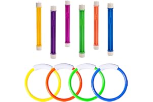 Korlon Tec Underwater Pool Toys for Kids Ages 4-8 8-12, Summer Training Swim Pool Diving Toys Set for Fun Water Games