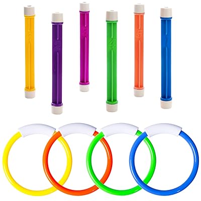 Training Dive Rings Sticks Toys 