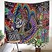Qchengsan Psychedelic Tapestry,Trippy Tapestry Wall Hanging Surreal Abstract Tapestries Multiple Color Hippie Tapestry Mysterious Abstract Tapestry for Bedroom Living Room Decor (Y03, 59x51 inches)