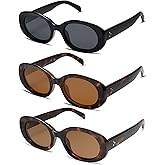 Allarallvr Retro Oval Polarized Sunglasses for Women and Men Vintage Designer Style Gafas De Sol Para Mujer AR82023