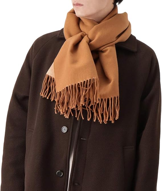 Amazon ストール マフラー フリンジ メンズ カシミヤタッチストール 無地 シンプル カシミヤタッチ 222 Cemh132 キャメル F ストール マフラー 通販