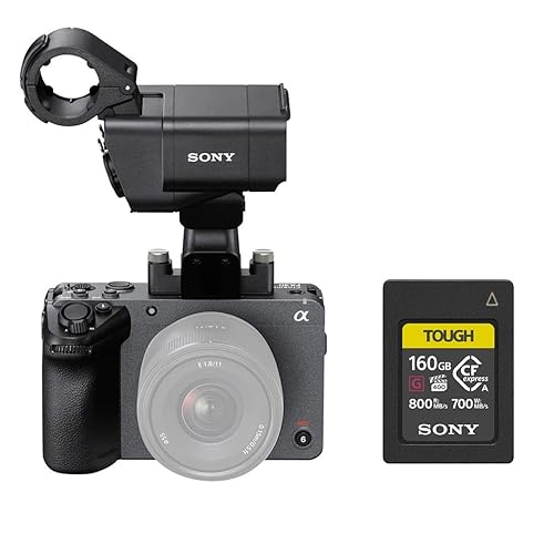 Sony FX30 Super 35 Cinema Line Camera with XLR Handle Unit, Tough
