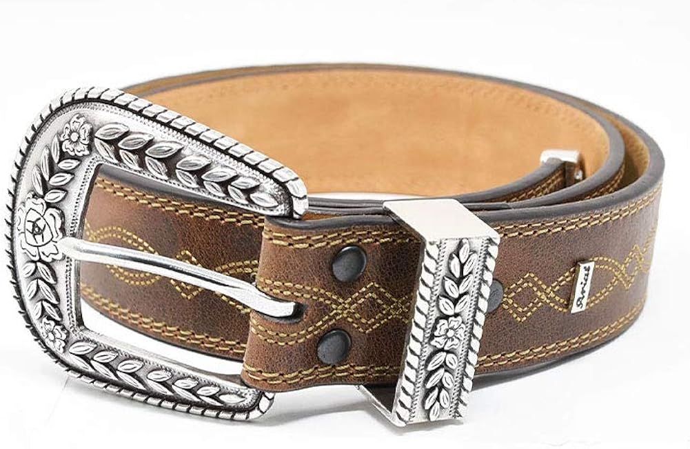 ARIAT Women's Fatbaby Center Stitch Belt: Clothing