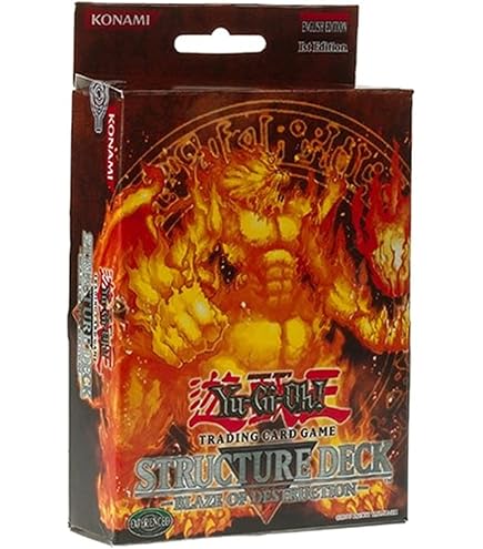 yu gi oh structure deck fury from the deep YuGiOh Blaze of Destruction 1st Edition Structure Deck