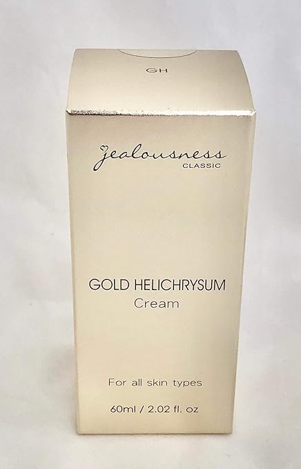 婕洛妮絲黃金蠟菊修護精華乳 New Jealousness Gold Helichrysum Repairing Anti Aging Cream 60ml From Taiwan Amazon Co Uk Beauty