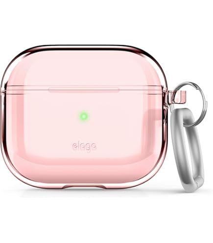 Apple AirPods Pro 3 elago透明ケース付き Amazon.com: elago Clear Case Compatible with AirPods Pro 3 Case