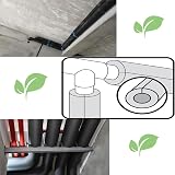 MObyat Pipe Insulation Foam Tube Tubing AC Water Pipe Freeze Protection Heat view 6