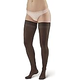 Ames Walker AW 74 Soft Sheer Thigh Highs w/Band 8-15 mmHg