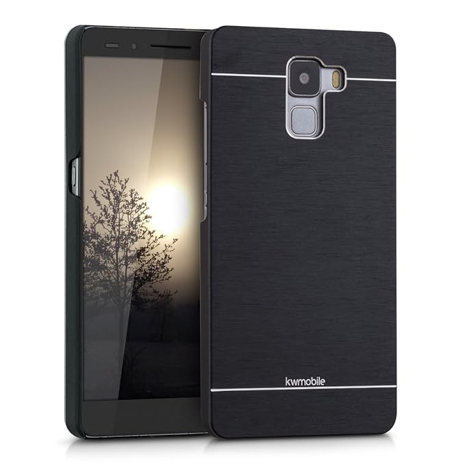 kwmobile Huawei Honor 7 / Honor 7 Premium Hülle - Aluminium Handy Hardcover - Cover Case Schutzhülle für Huawei Honor 7 / Hon