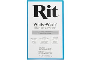 RIT Dye Powdered Fabric Dye, White Wash, 1 7/8-Ounce