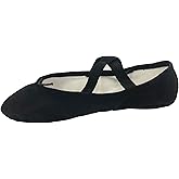 Danzcue Adult Split Sole Canvas Ballet Slipper