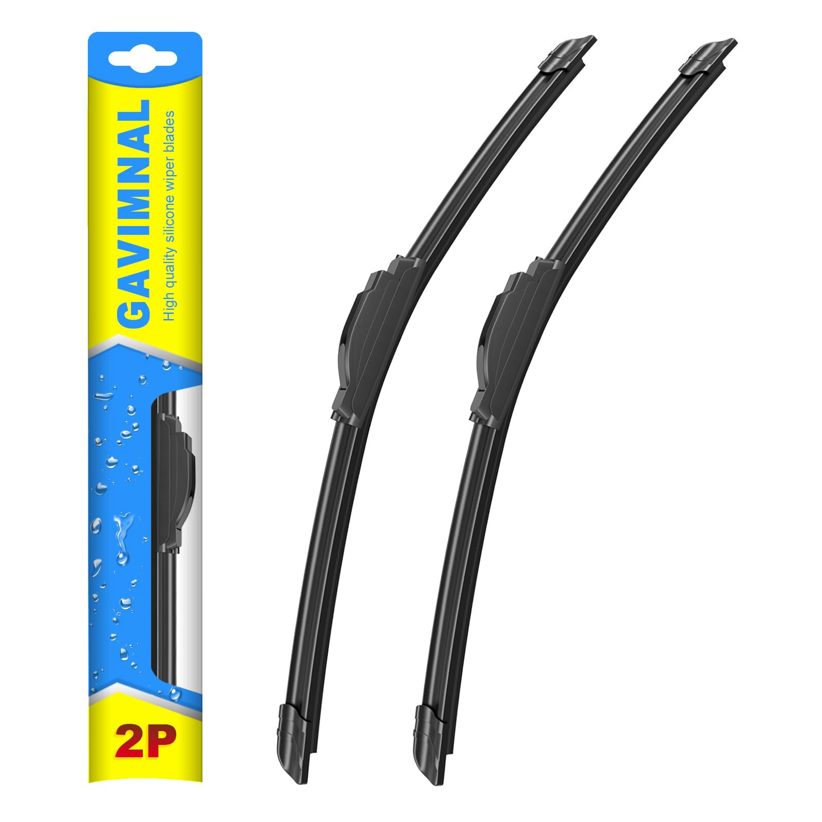 Gavimnal® 26"+22" Silicone Wiper Blades