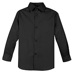 Spring Notion Big Boys' Long Sleeve Dress Shirt 7