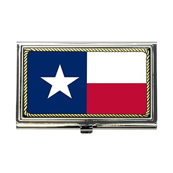 Texas State Flag Business Credit Card Holder Case Amazon In Electronics