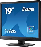 iiyama E1980D-B1 19 Inch LCD Monitor 1280x1024 VGA DVI TN Panel view 4