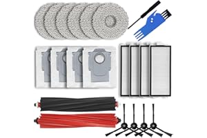 HACOBEST Roborock Qrevo Master Accessories - Complete Parts Kit with Filter & Replacement Parts