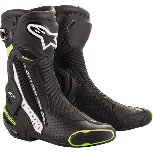 Alpinestars バイクブーツ ブラック/イエロー　smx plus v2 アルパインスターズ SMX PLUS V2 (バイク用靴・ブーツ) 価格比較