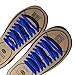 Coolnice 2016 No Tie Shoelace Flat Rubber Bands Silicone Shoe Laces Elastic Shoe String 9+9 - Royal Blue