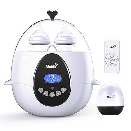 bable multifunctional lcd bottle warmer