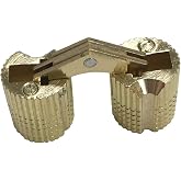 SOSS Barrel Hinge, Solid Brass, 12mm (4)