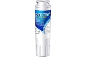 ICEPURE UKF8001 Replacement for Whirlpool EDR4RXD1, 4396395, Maytag UKF8001AXX-200, EveryDrop Refrigerator Water Filter 4, RFC0900A, FMM-2, WF295, UKF8001P, 469006, PUR, Puriclean II, RWF0900A, 1PACK