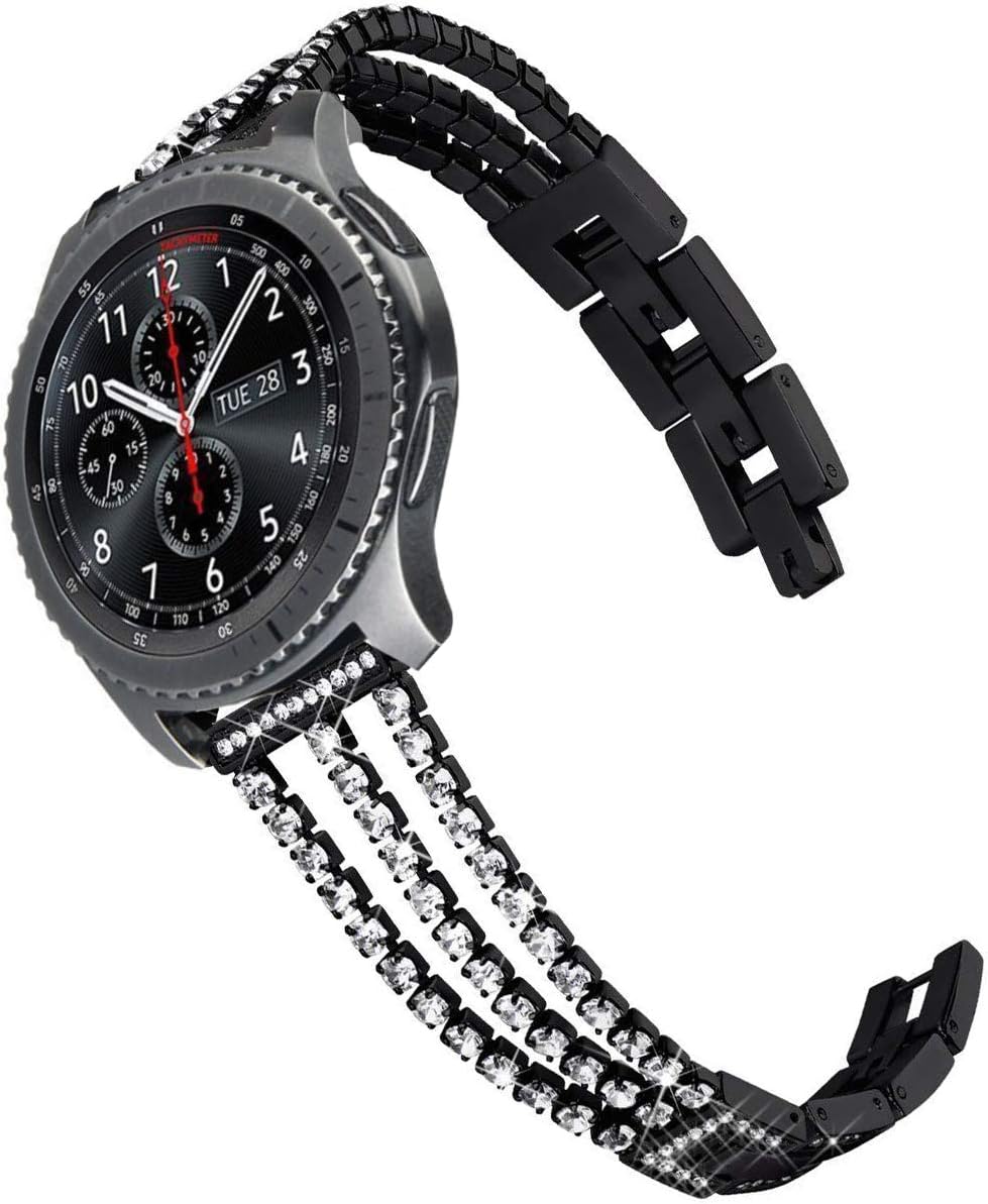 DEALELE Strap Compatible with Samsung Gear S3 / Galaxy Watch 46mm / Galaxy 3 45mm