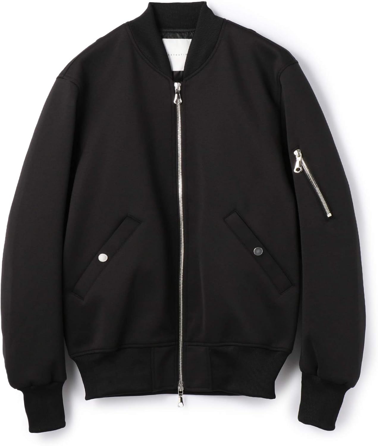 エストネーション Estnation ダンボールニット Ma 1 ブルゾン メンズ L ブラック コート ジャケット 通販 Amazon