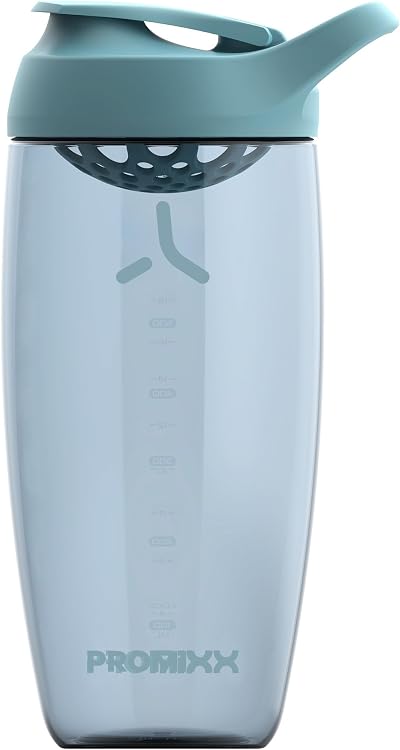 Promixx Pursuit Protein Shaker Bottle 700ml Ocean Calm Blue