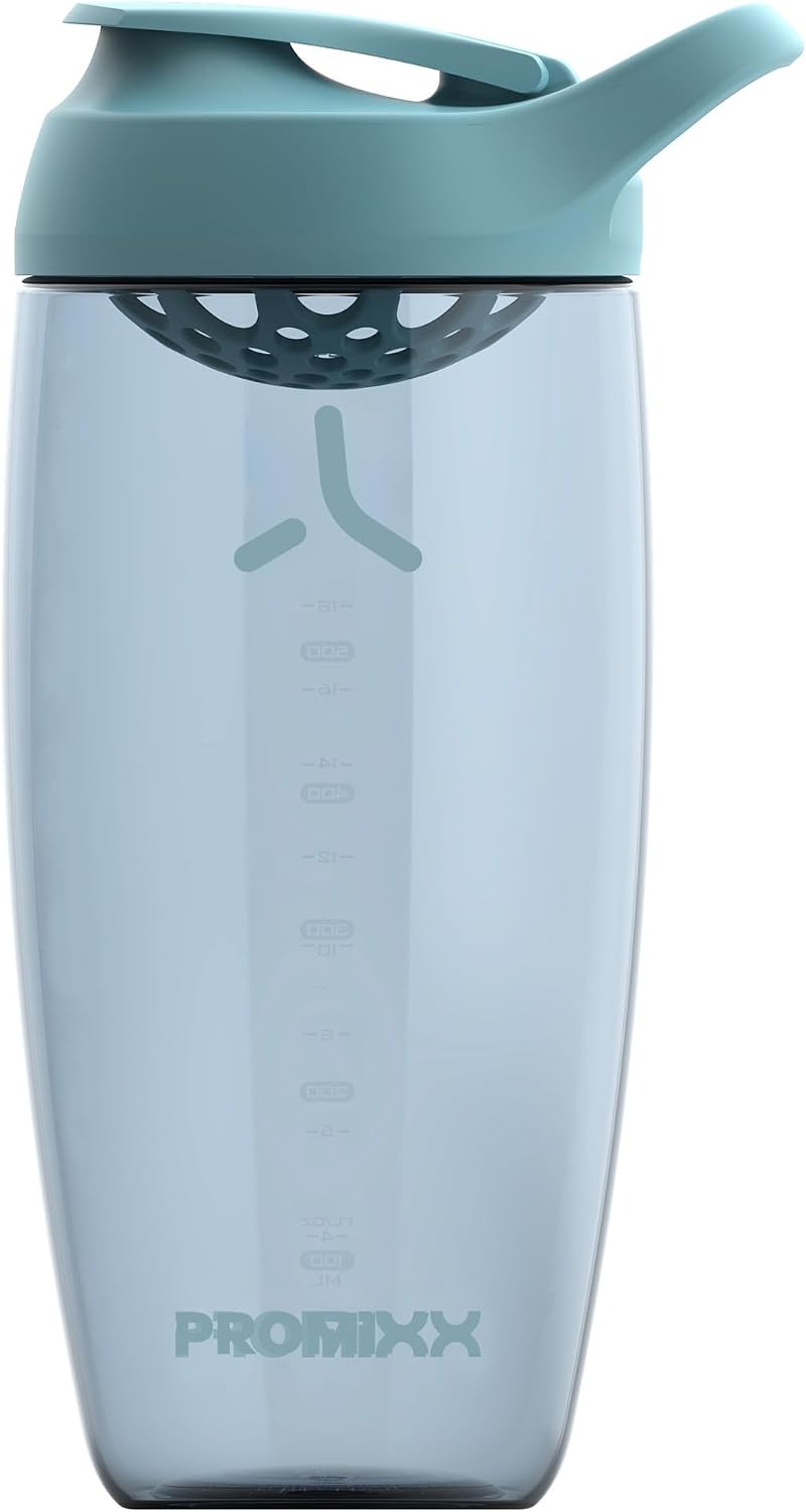 Promixx Pursuit Protein Shaker Bottle 700ml Ocean Calm Blue