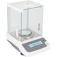 Electronic Analytical Balance Scale,Precision 0.0001g Lab Analytical Balance LCD Display 18 Units USB Analytical Balance Conversion for Schools, Laboratories, and Parts Testing RS232 Interface