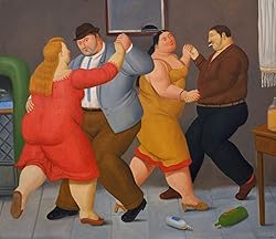 Get Custom Art - Fernando Botero, Dancers - Poster