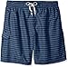 Kanu Surf Men's Echelon Swim Trunks (Regular & Extended Sizes), Line Up Navy, 3X