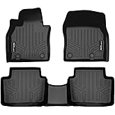 SMARTLINER Custom Fit All Weather 2 Row Floor Mat Liner Set Compatible with 2019-2025 Mazda 3