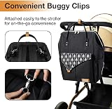 Lekebaby Nappy Changing Bag Backpack with Mat & Stroller Straps Arrow Print view 5